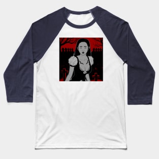 Graveyard Girl (v2) Baseball T-Shirt